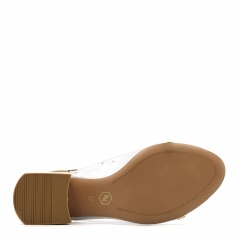 Béžové elegantné sandále so silikónom 85V